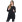 Target Γυναικείο φούτερ Loose Hoodie Side Slits Fleece ''Joyful''